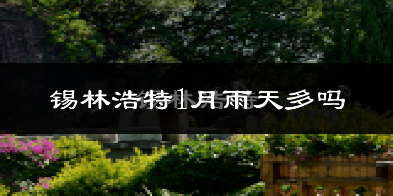 锡林浩特1月雨天多吗?
