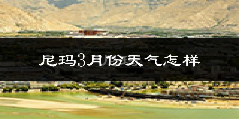 尼玛县3月份天气如何?很冷吗?