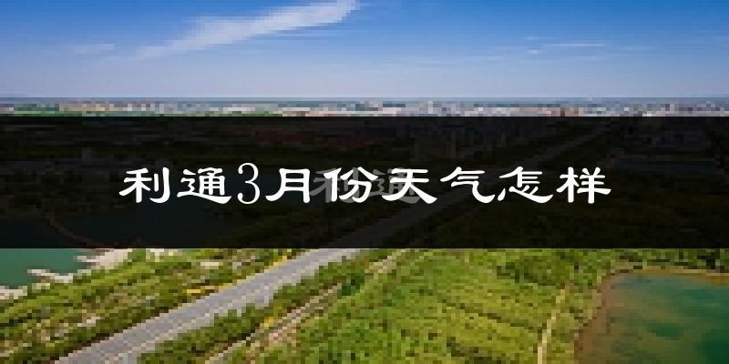 利通3月份天气怎样?利通三月冷吗?