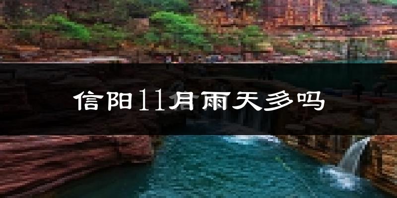 信阳11月雨天多吗?