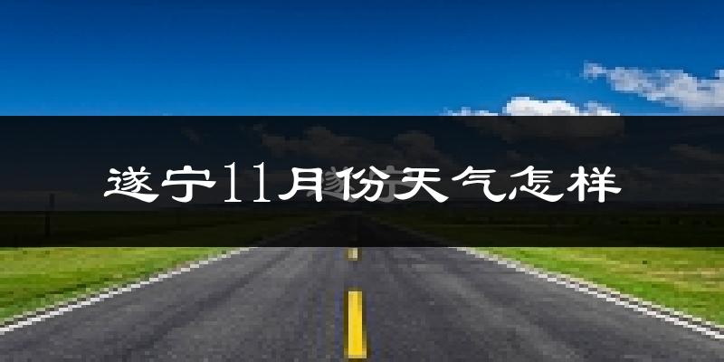 遂宁11月份天气怎样?遂宁十一月冷吗?